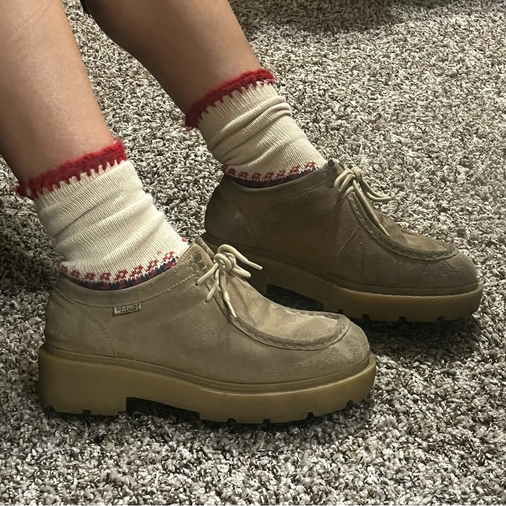 Tan Leather Mudd Shoes